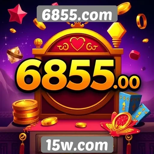 Jogos de cassino no site 6855.com atraem usuários